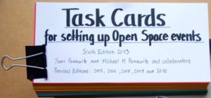 Task Cards for setting up Open Space events 2013